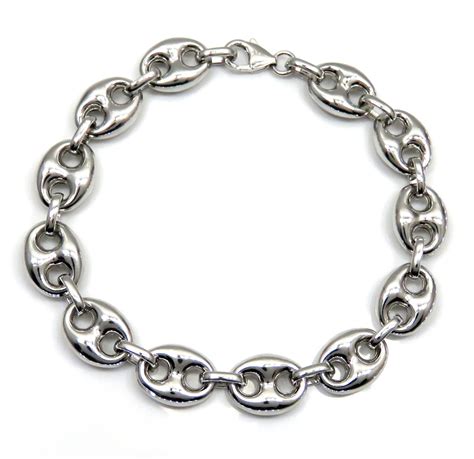 gucci puff bracelet|Gucci charm bracelet in silver.